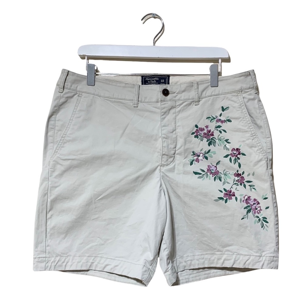 Abercrombie & Fitch Beige Cargo Short Size 33